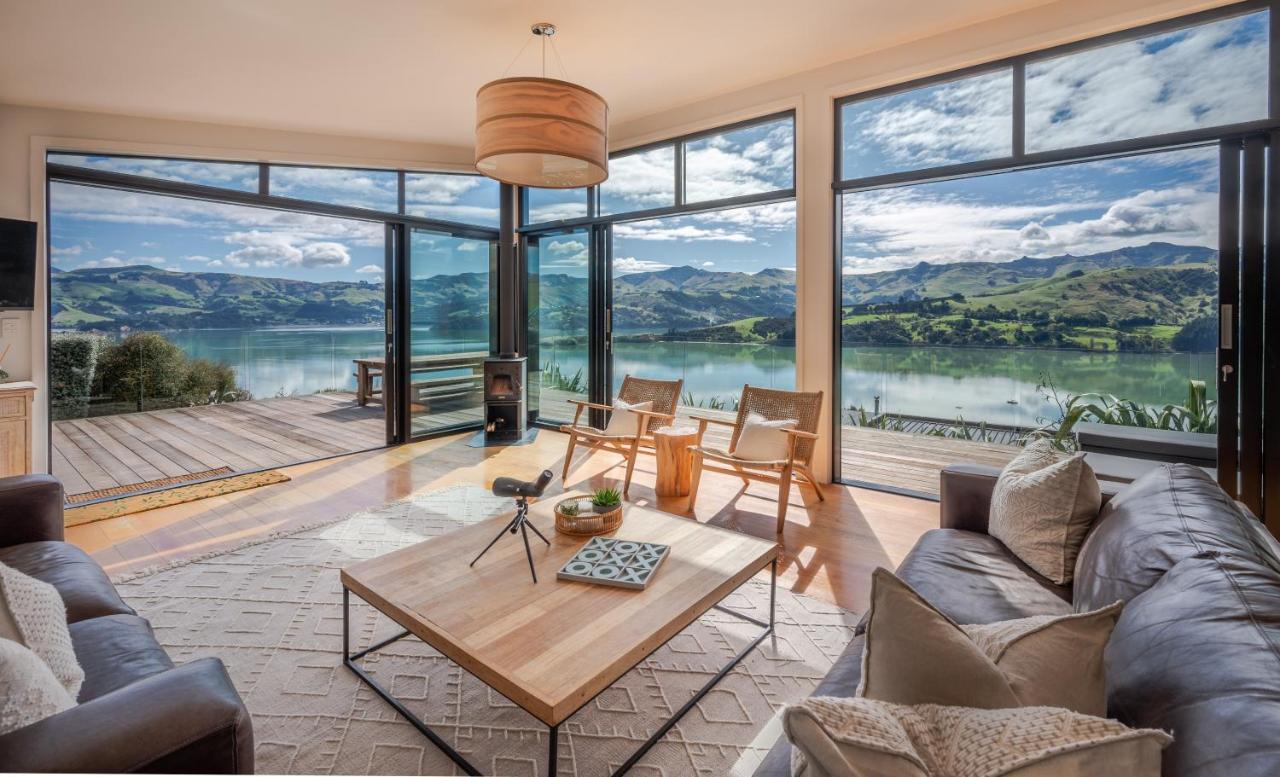 Million Dollar View - Takamatua Holiday Home Akaroa Buitenkant foto